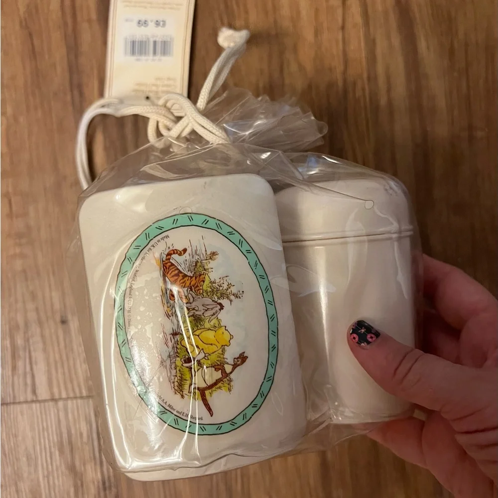 Vintage Discontinued Mothercare “Winnie the Pooh” Baby Care Gift Set - Picture 2 of 6